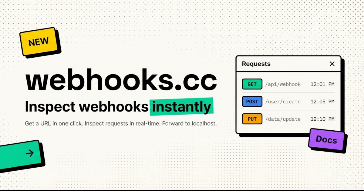 Webhook Testing Tools Compared | webhooks.cc
